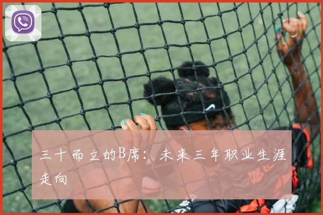 三十而立的B席：未来三年职业生涯走向